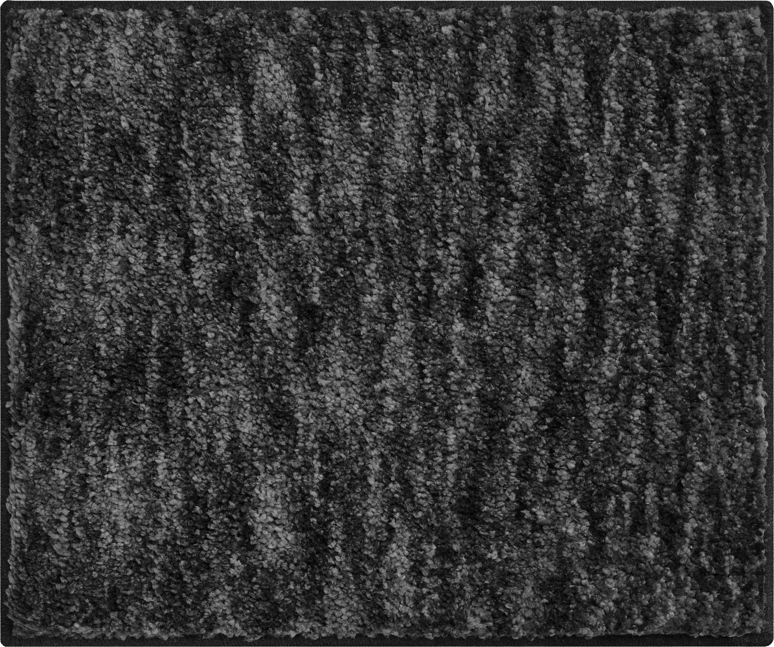 BIDET-VORLEGER Anthrazit 50/60 cm  - Anthrazit, Basics, Kunststoff/Textil (50/60cm) - Grund