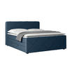BOXSPRINGBETT 180/200 cm  in Blau  - Blau/Schwarz, Modern, Holz/Kunststoff (180/200cm) - MID.YOU
