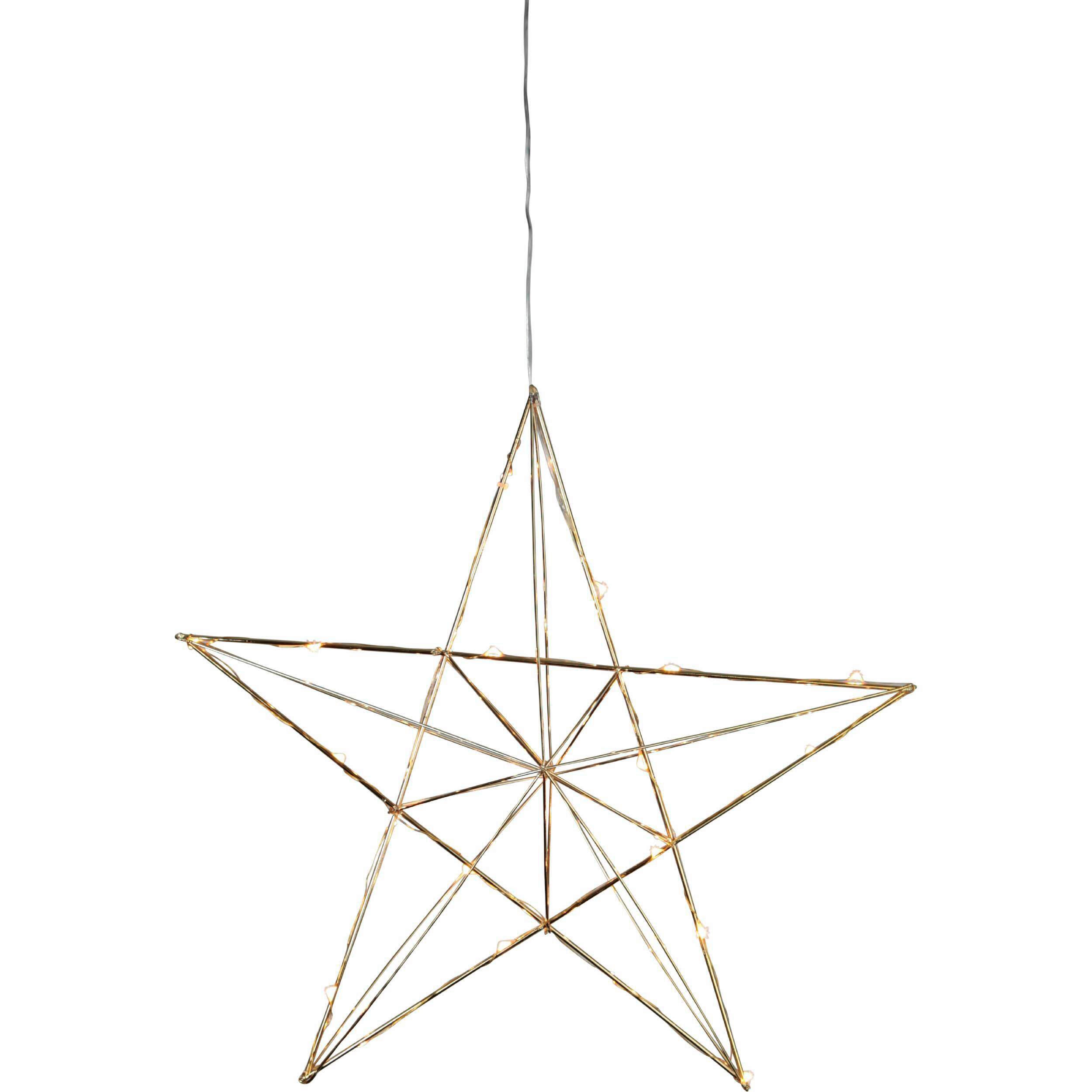 LED-DEKOLEUCHTE 38/10/36 cm   - Transparent/Messingfarben, Basics, Metall (38/10/36cm) - Eglo