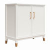 KOMMODE Westerleigh  in 84/84/40 cm  - Goldfarben/Weiß, Design, Holzwerkstoff/Metall (84/84/40cm) - MID.YOU