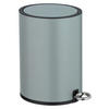 TRETEIMER Monza  - Grau, Basics, Kunststoff/Metall (18,5/25,5cm) - Wenko