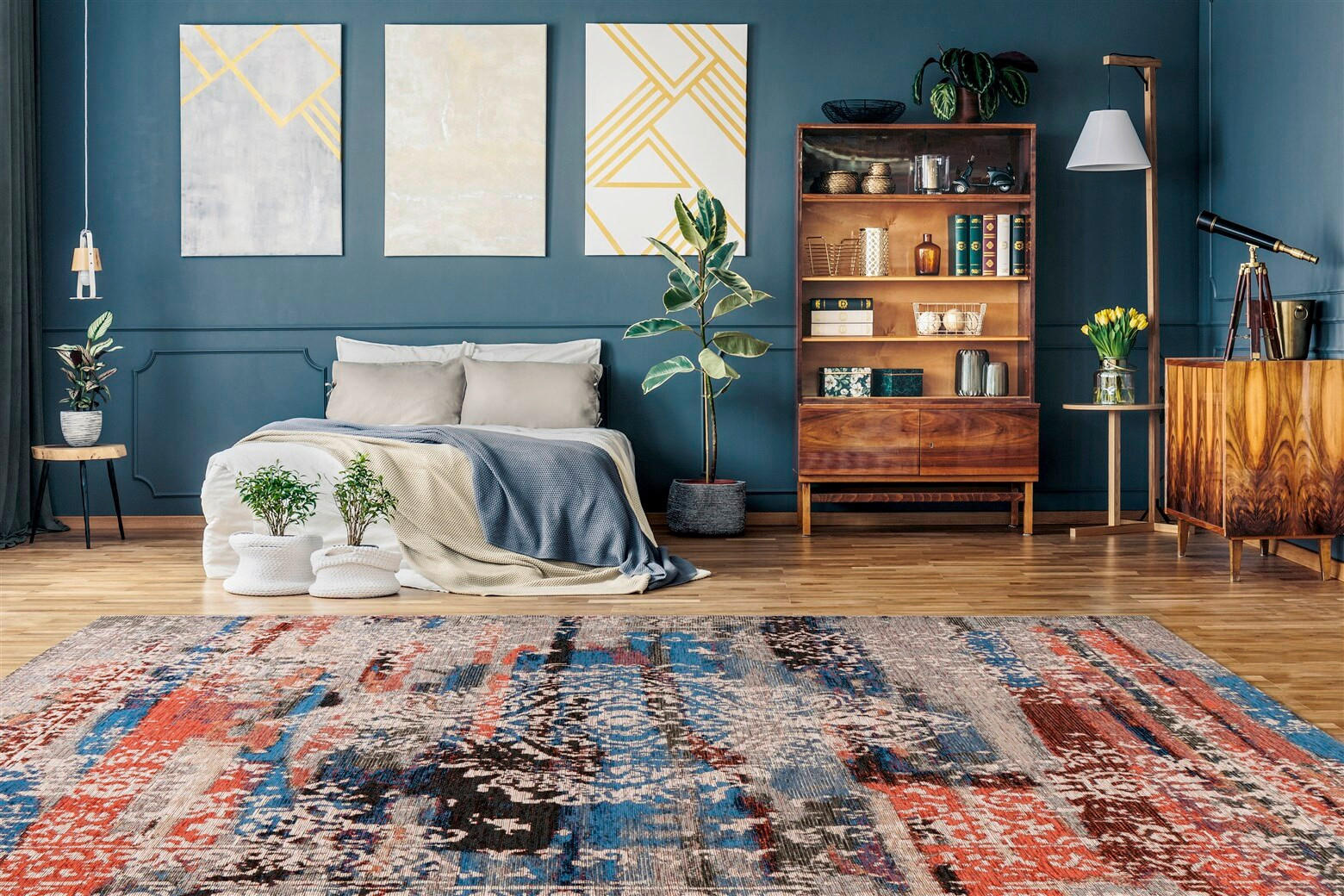 TEPPICH 200/290 cm Charme 425 Multi / Rot Multicolor, Rot  - Rot/Multicolor, KONVENTIONELL, Textil (200/290cm)