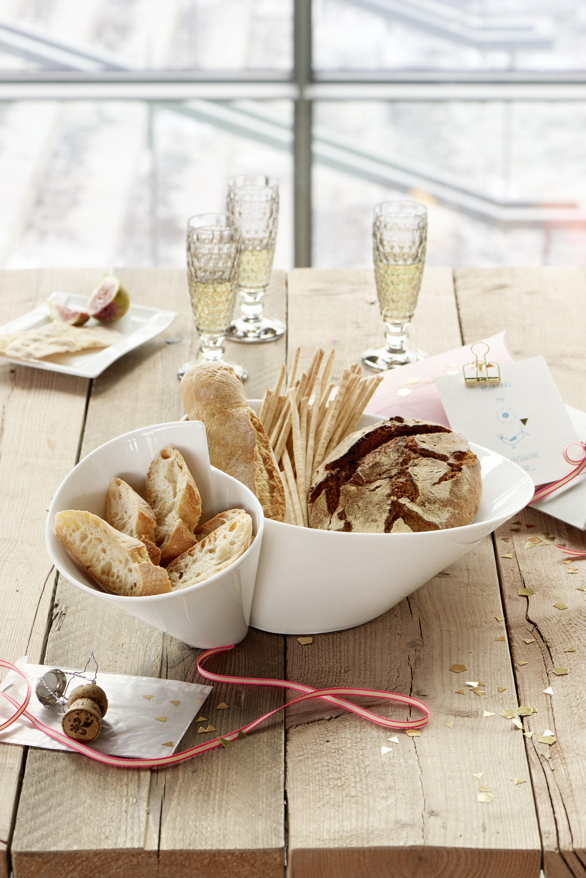 SCHALE New Wave   - Weiß, Basics, Keramik (27/49cm) - Villeroy & Boch