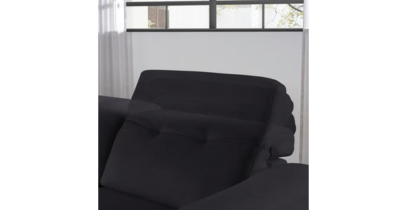 ECKSOFA  in Echtleder Dunkelbraun  163/305 cm  - Eichefarben/Dunkelbraun, Design, Leder/Holz (163/305cm) - Novel