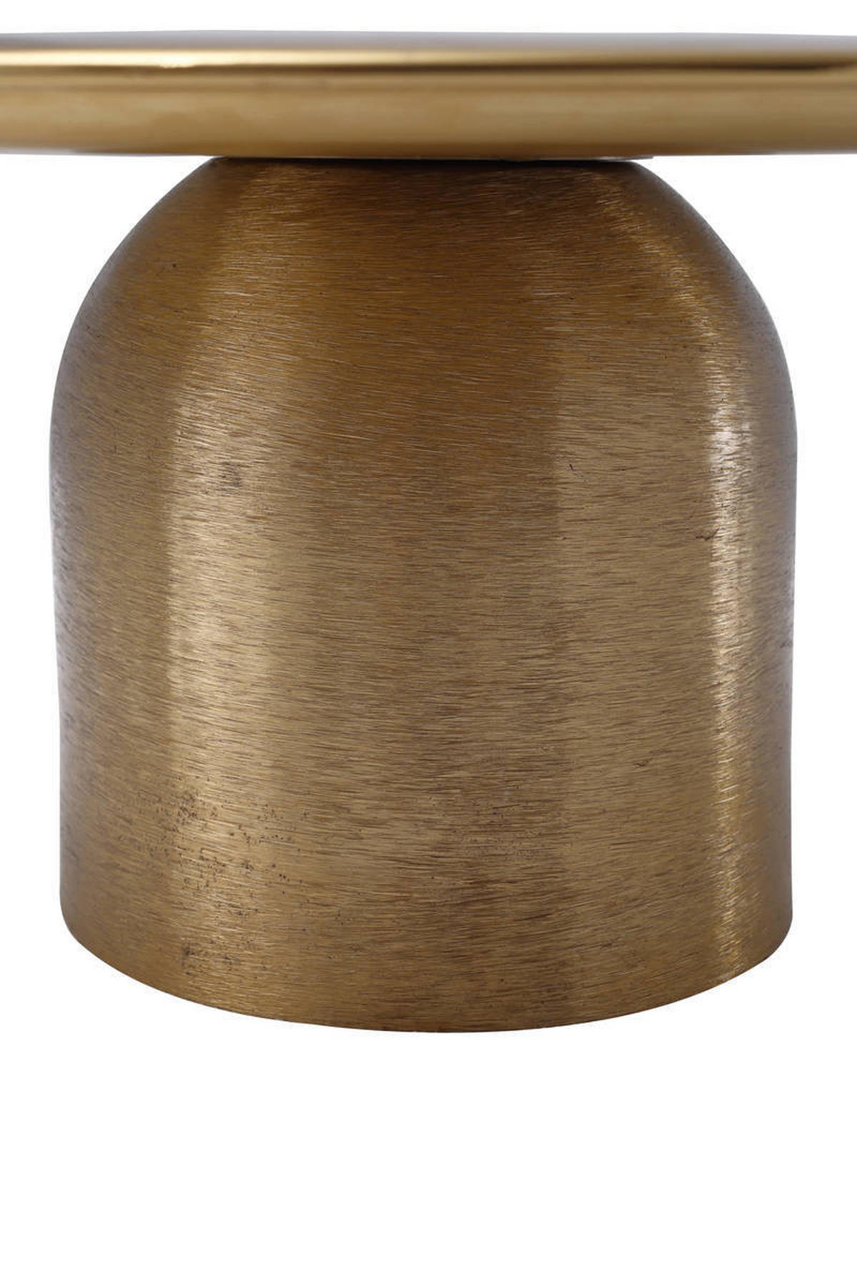 TÅRTFAT 29/14 cm  - taupe/guldfärgad, Trend, metall (29/14cm) - Kayoom