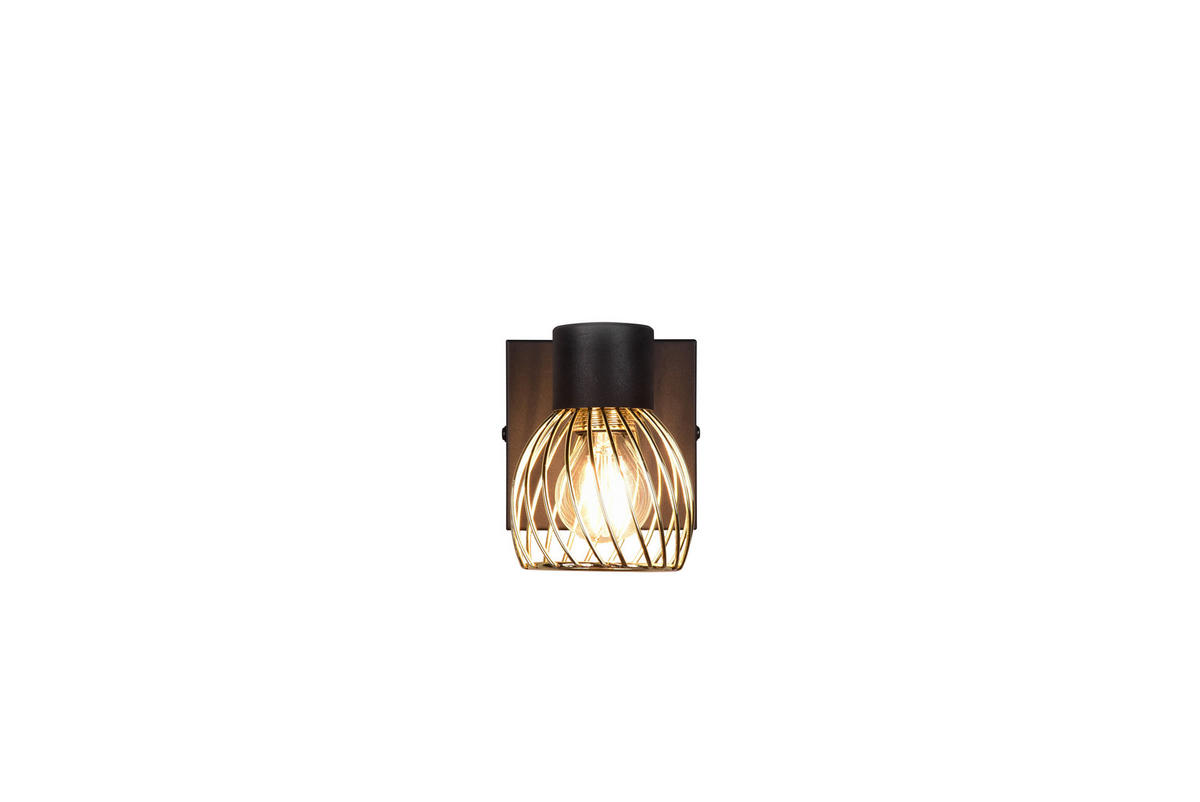 SPOTLIGHT ARDON 9/16 cm   - svart/guldfärgad, Modern, metall (9/16cm)