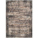 WEBTEPPICH 155/230 cm Nimara Grau, Dunkelgrau, Beige  - Dunkelgrau/Beige, Design, Textil (155/230cm) - Novel