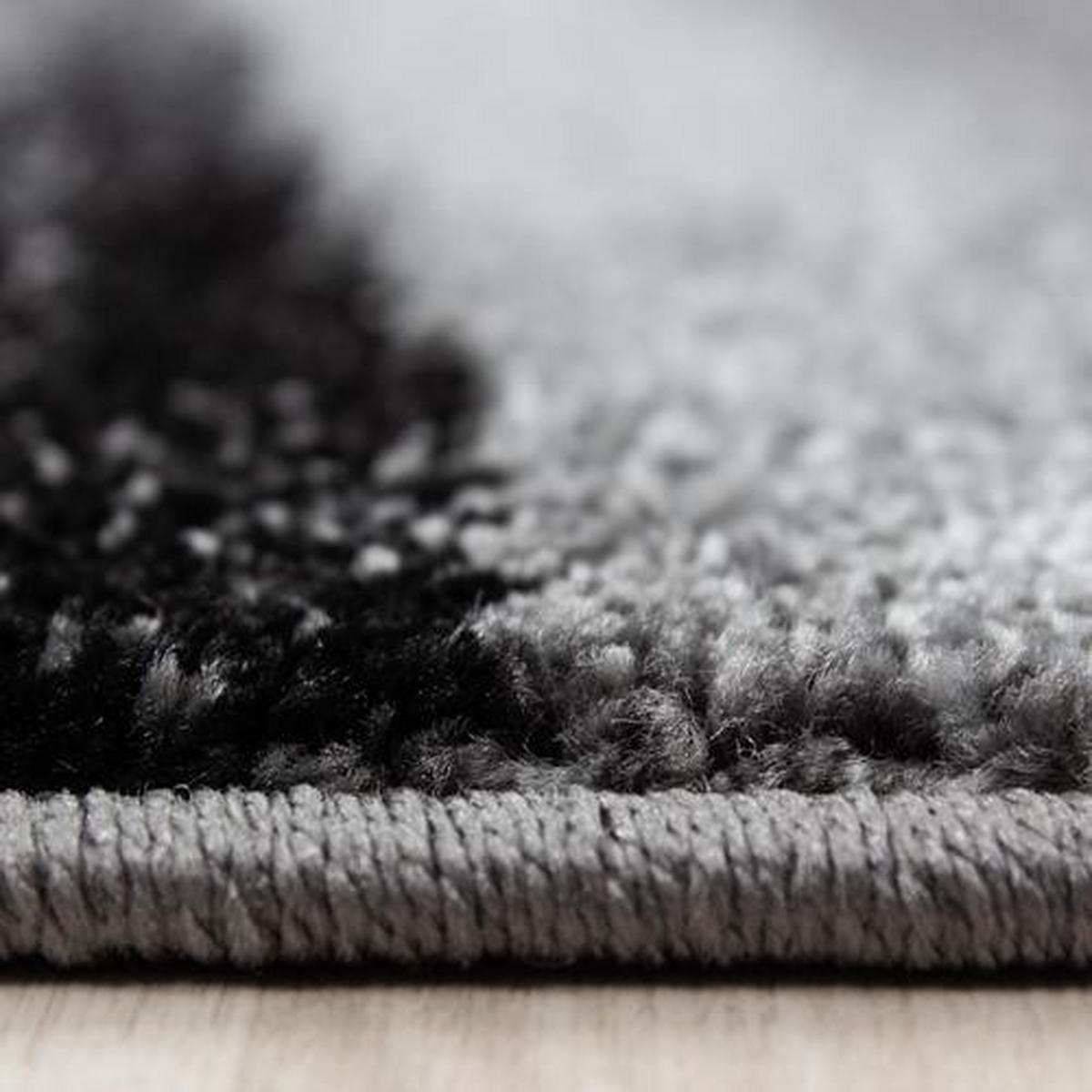 TKANÝ KOBEREC, 160/230 cm, černá - černá, Trend, textil (160/230cm) - Novel