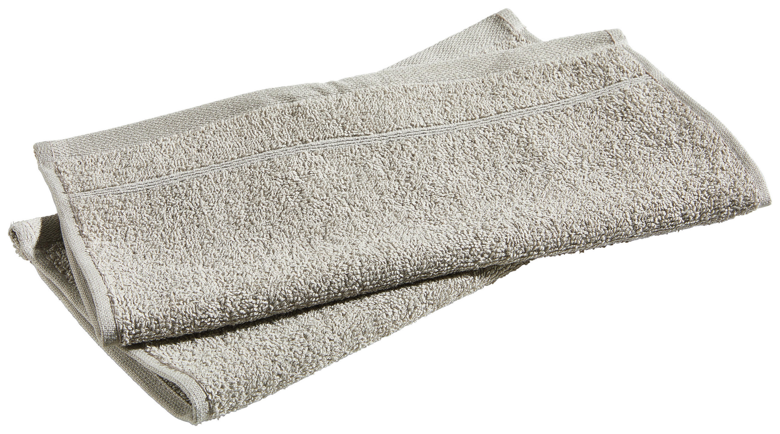 SEIFTUCHSET MAKI Hellgrau 30/30 cm  - Hellgrau, Basics, Textil (30/30cm) - Bio:Vio