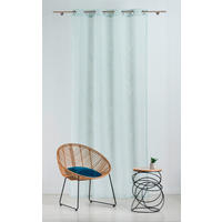 PERDEA CONFECȚIONATĂ semitransparent  - verde, Basics, textil (26.5/43/5cm)