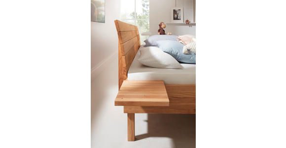 NACHTSCHRANK 45/9/33 cm Wildeiche massiv  - Wildeiche, Design, Holz (45/9/33cm) - Linea Natura