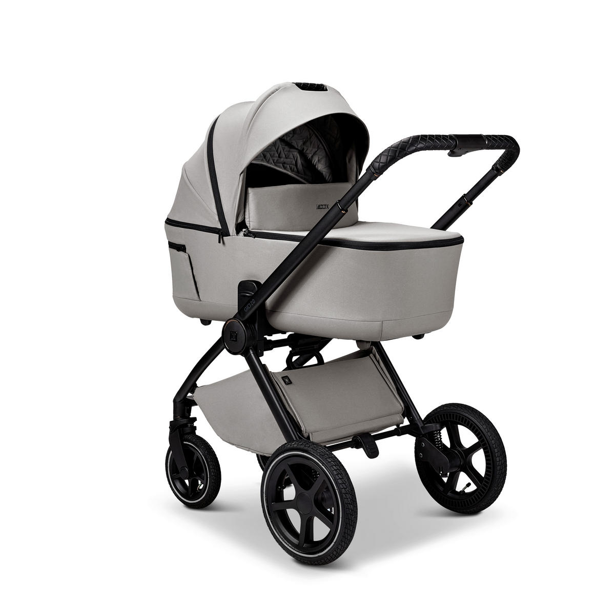 KOMBIKINDERWAGEN  Gio 2.0  Ghost  - Blaugrau, Basics (84/61/114cm) - Moon