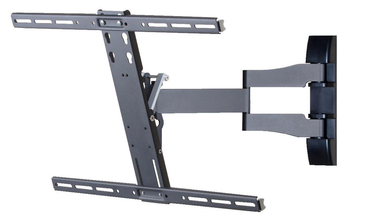 TV-WANDHALTER 70 Zoll  - Schwarz, KONVENTIONELL, Metall (62/42/49cm) - MID.YOU