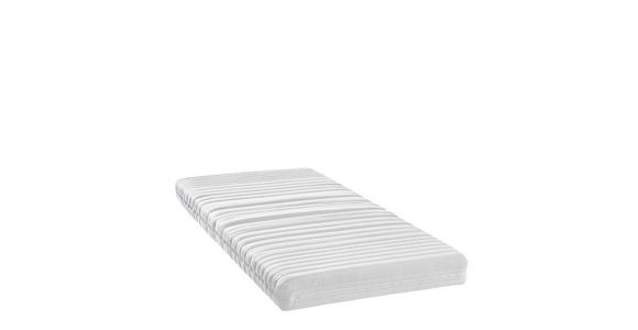 KALTSCHAUMMATRATZE 90/200 cm Höhe ca. 15 cm  - Weiß, Basics, Textil (90/200cm) - Sleeptex