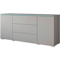 SIDEBOARD  - grå, Trend, trämaterial/plast (150/67,9/39,5cm)