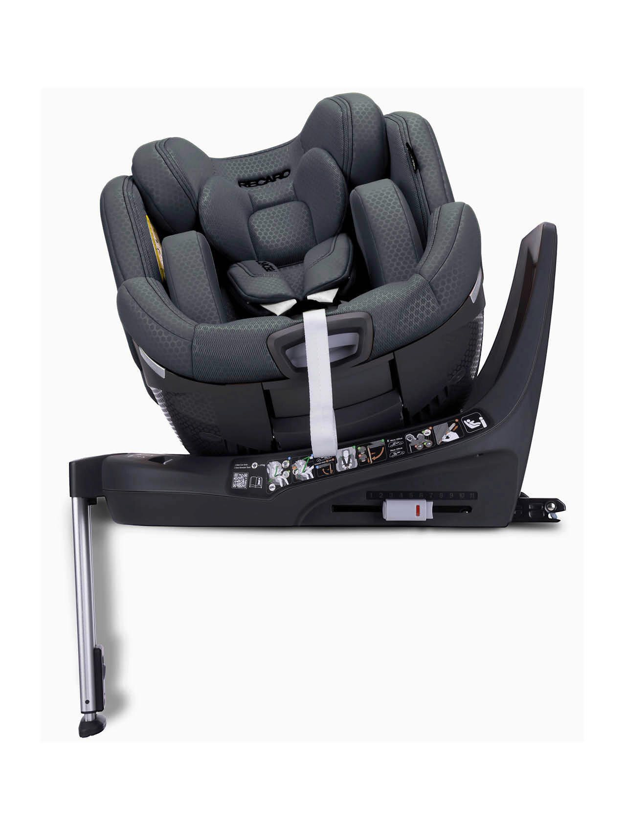 KINDERAUTOSITZ Xenon 1 Gallant Grey   - Grau, Basics, Kunststoff/Textil (44/77/58,5cm)