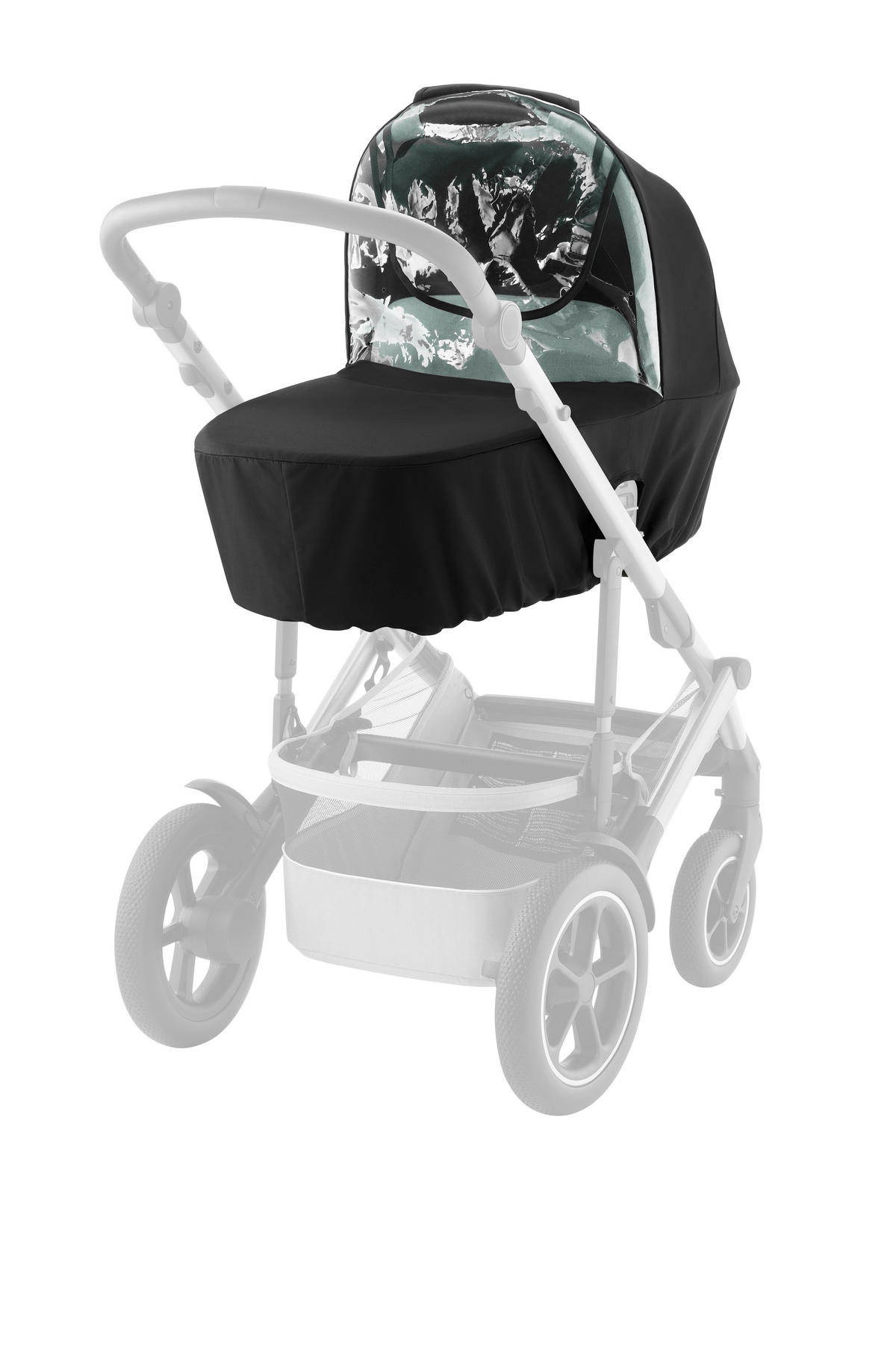 REGENVERDECK Smile 5Z  - Transparent/Schwarz, Basics, Kunststoff (82/20/39.5cm) - Britax Römer