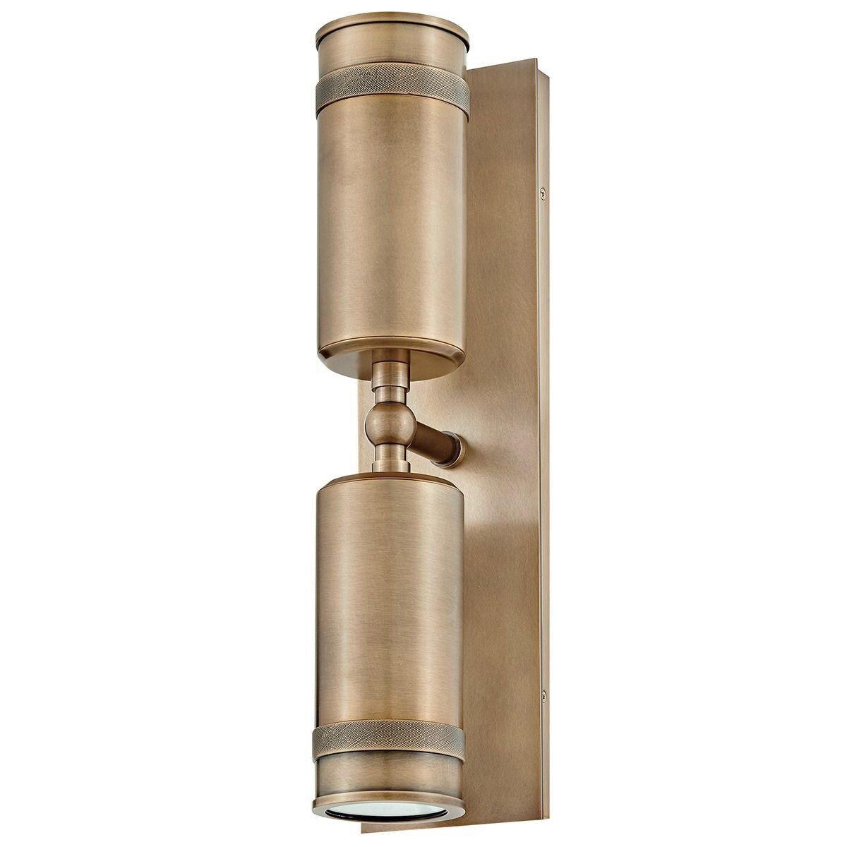 WANDLEUCHTE Hinkley 48,3/12,7/14,7 cm  - Messingfarben, Design, Glas/Metall (48,3/12,7/14,7cm) - Elstead Lighting