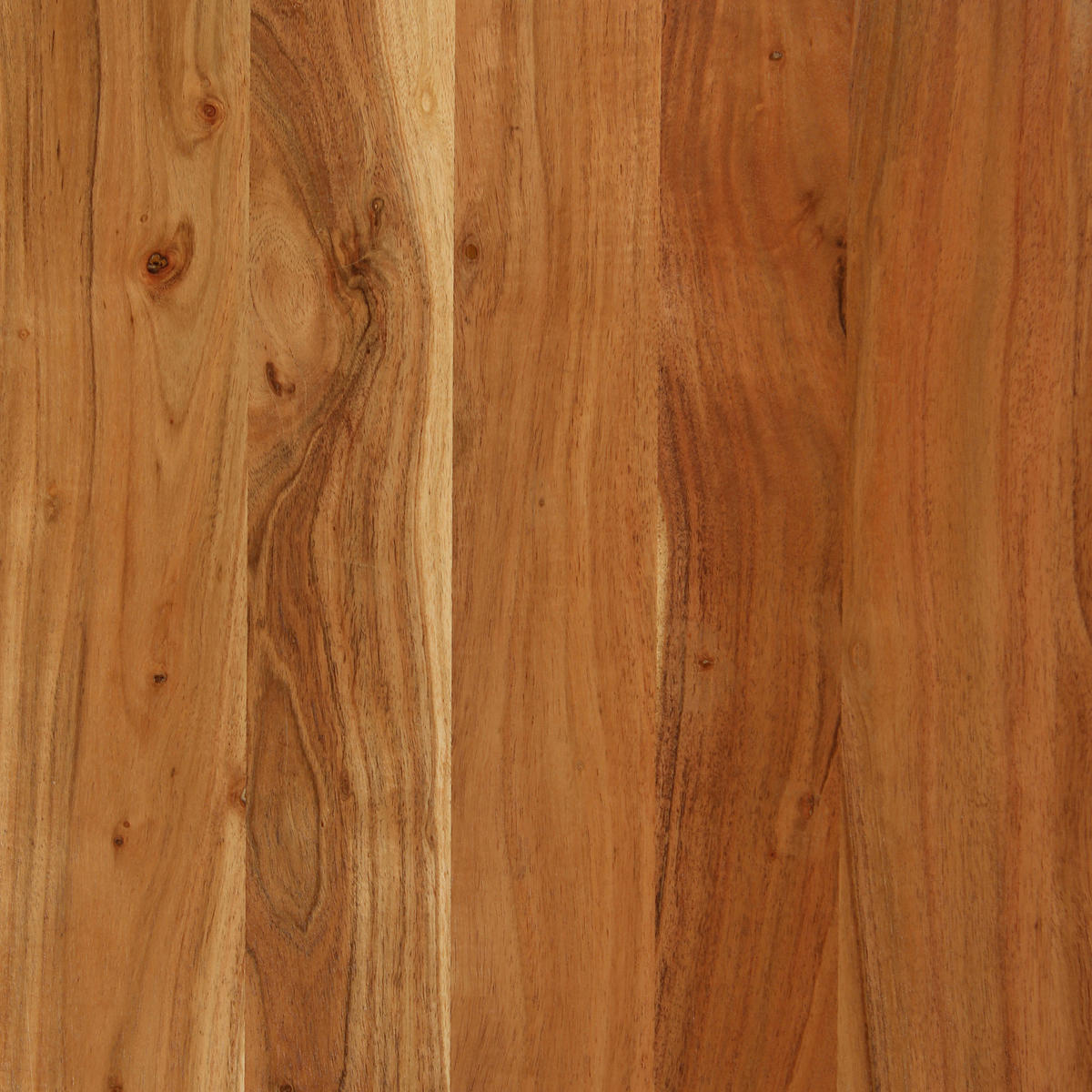 COUCHTISCH Akazie vollmassiv rund Akaziefarben, Schwarz  - Schwarz/Akaziefarben, Design, Holz/Metall (80cm) - Livetastic