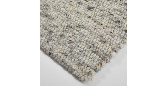 HANDWEBTEPPICH 170/230 cm Grau  - Grau, Basics, Textil (170/230cm) - Linea Natura