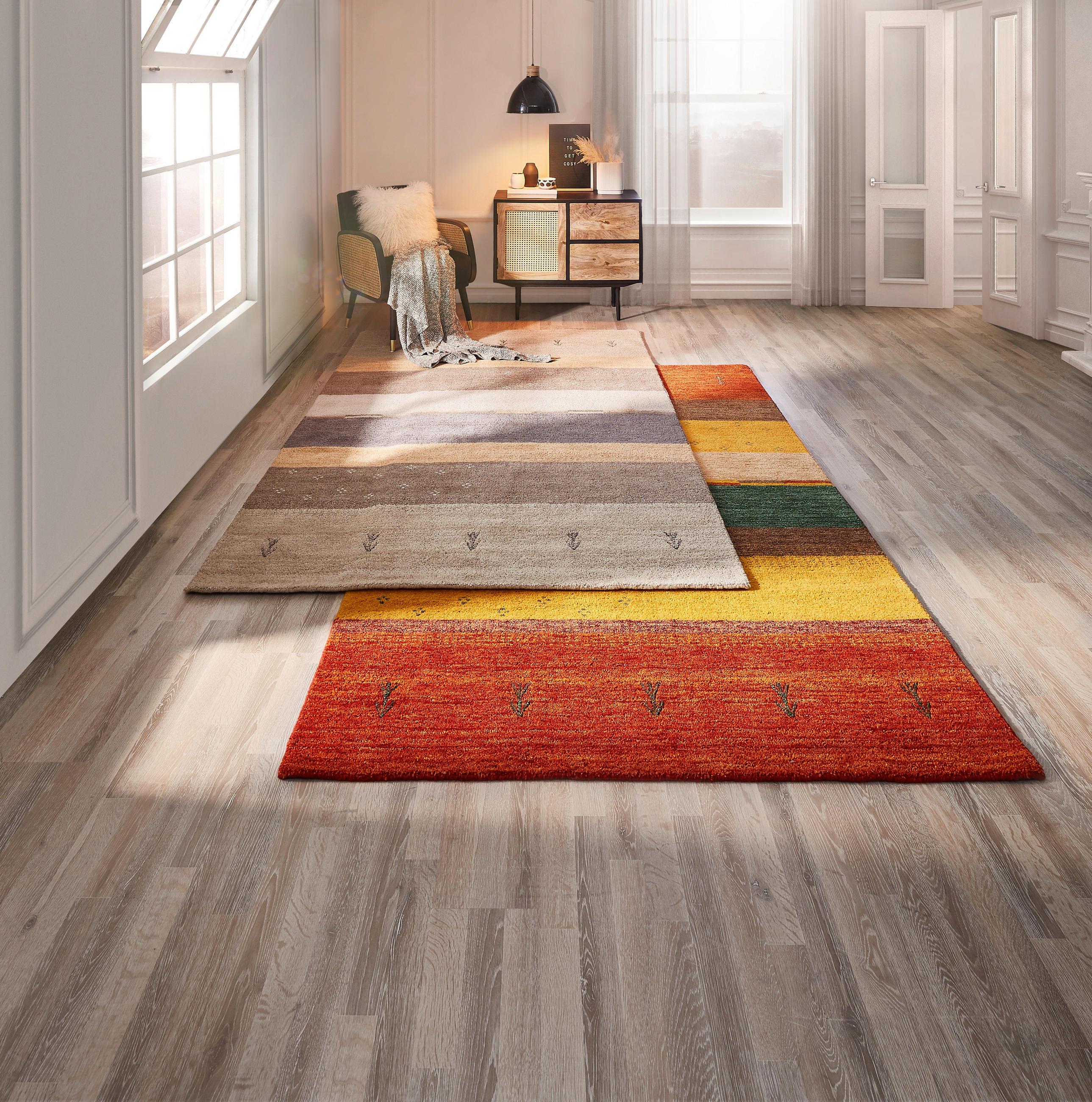 ORIENTÁLNÍ KOBEREC, 60/90 cm, vícebarevná - vícebarevná, Lifestyle, textil (60/90cm) - Cazaris