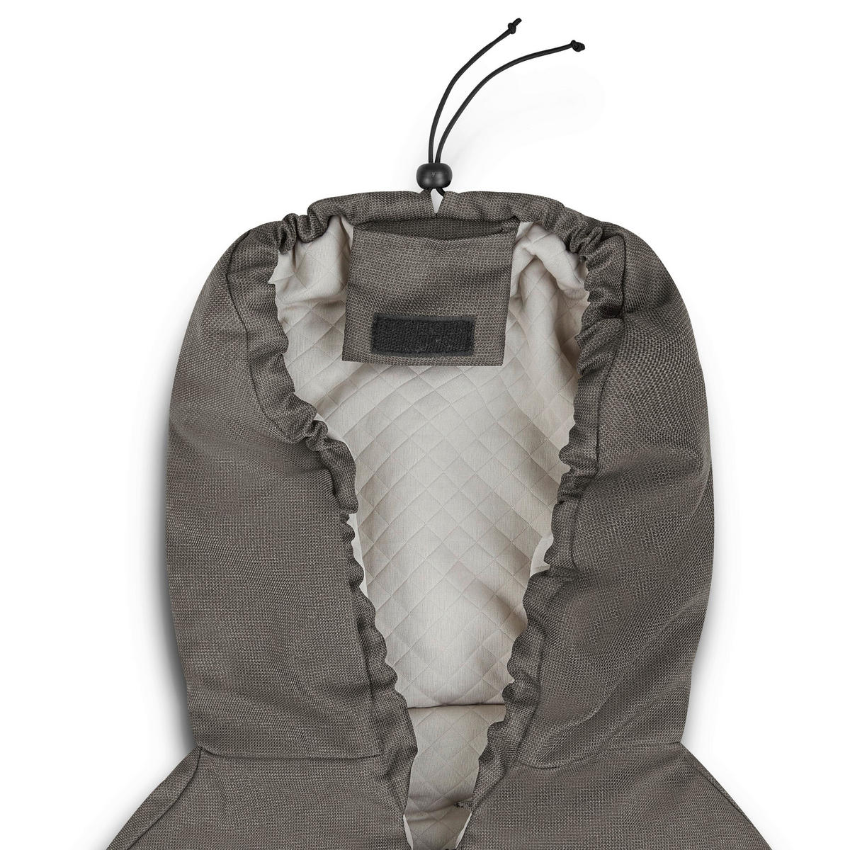 BABYSCHALEN-FUßSACK DIAMOND EDITION  - Graubraun/Creme, Basics, Textil (30/72/3cm) - ABC Design