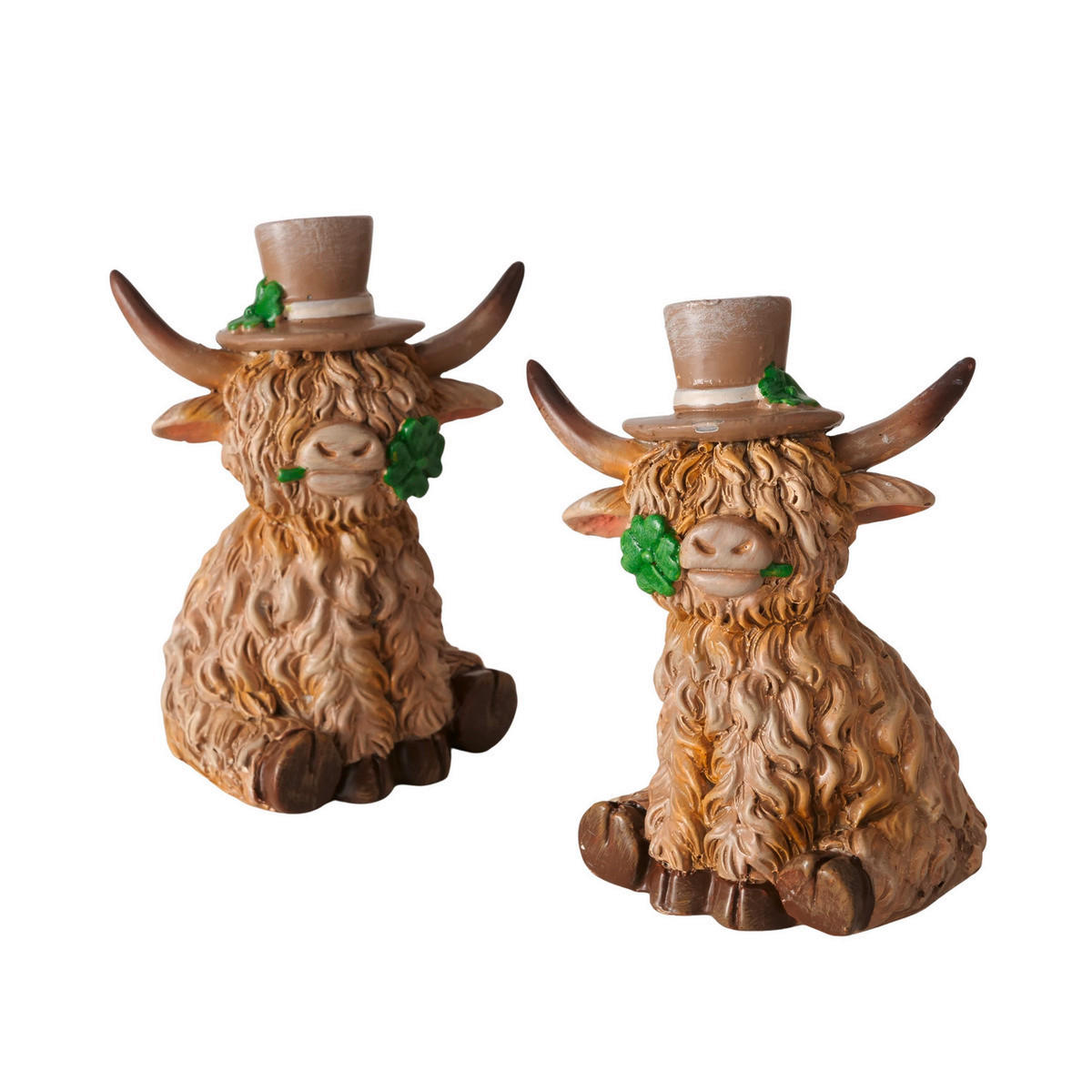 DEKORAČNÍ BIZON - hnědá, Basics, plast (5,5/5,5/9cm)