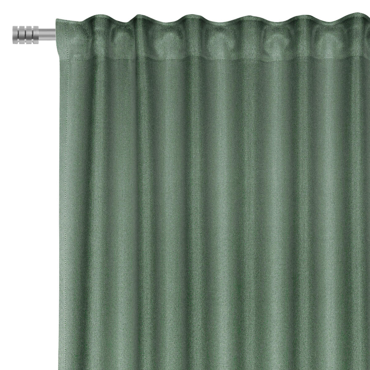 KÉSZFÜGGÖNY sötétítő  - smaragdzöld, Konventionell, textil (140/245cm) - Dieter Knoll