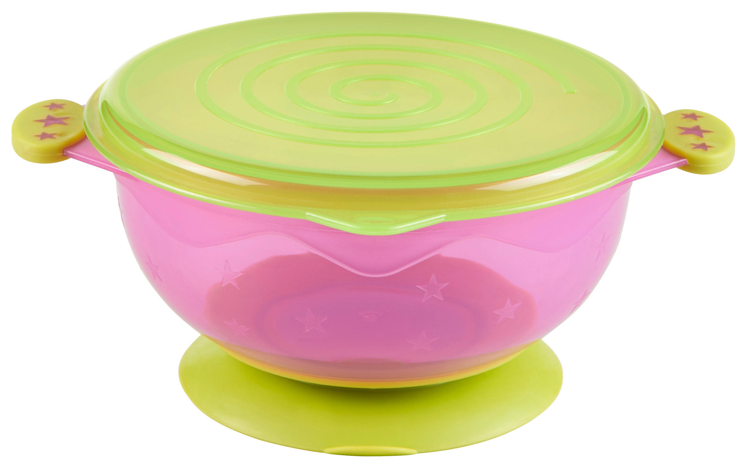 KINDERSCHÜSSEL  - Pink/Grün, Basics, Kunststoff (16.5/14/7cm) - My Baby Lou