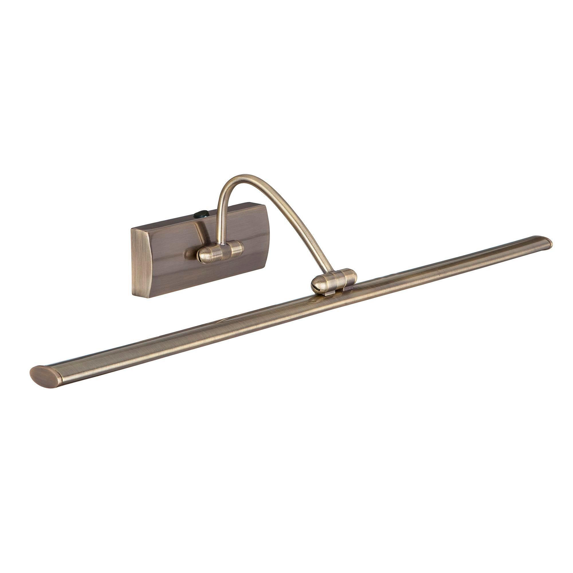 Searchlight Led-Bilderleuchte Barcelona Messing 11x21x64 cm
