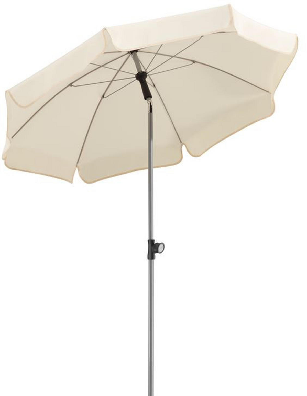 SONNENSCHIRM 150 cm Anthrazit  - Anthrazit/Silberfarben, Basics, Textil/Metall (150/220/150cm) - Schneider