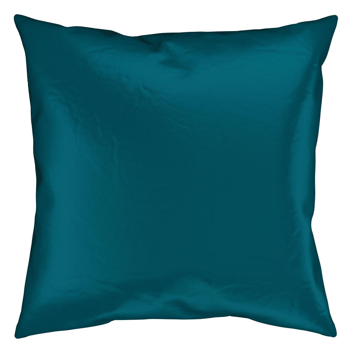 BETTWÄSCHESET Satin 160/210 cm  65 cm/100 cm  - Petrol, Basics, Textil (160/210cm) - Novel