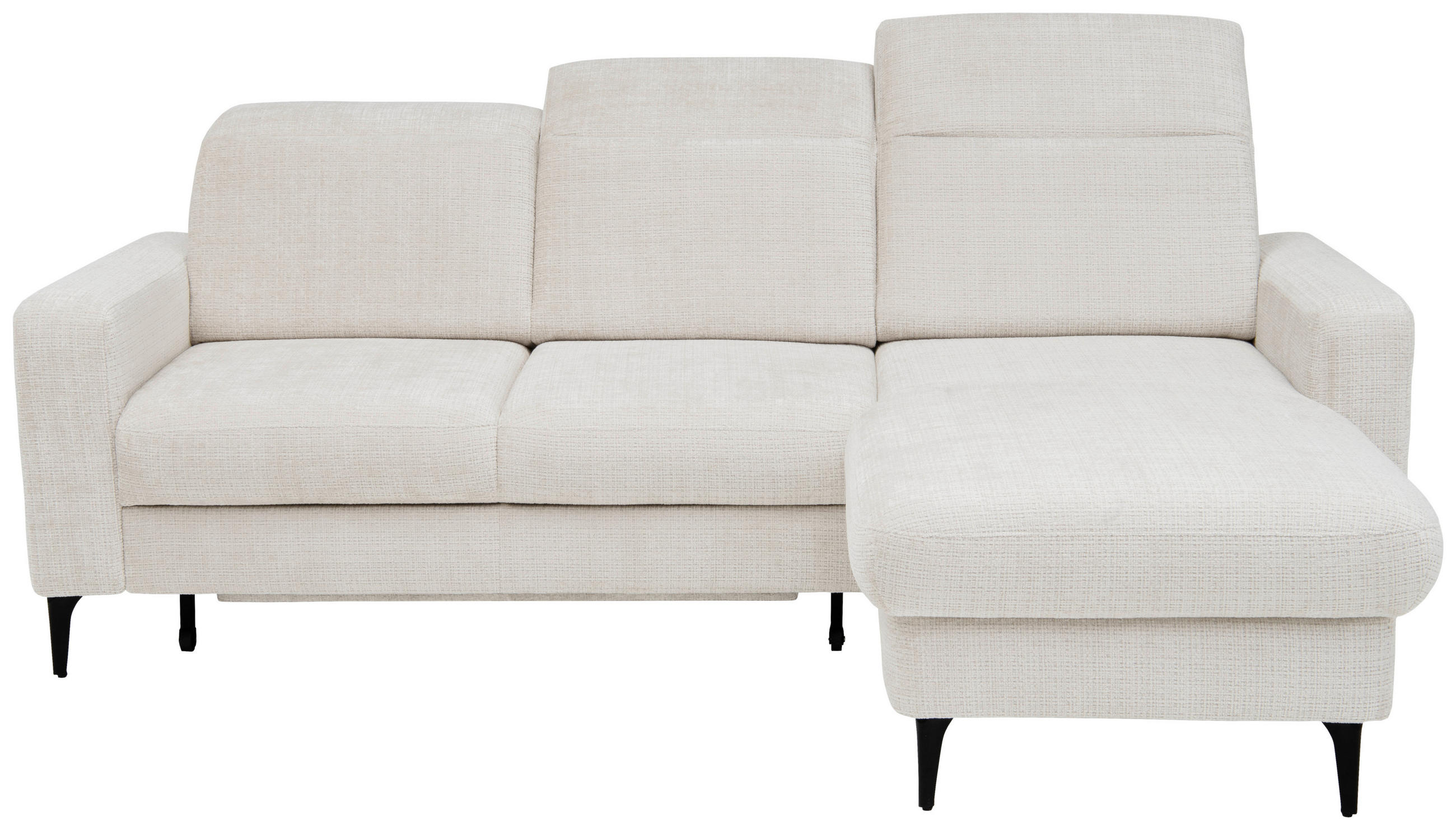 Thumbnail - Livetastic Ecksofa Fabio, Creme, Textil, 3-Sitzer, seitenverkehrt montierbar, L-Form, 223x174 cm, Made in EU, Liegefunkt...