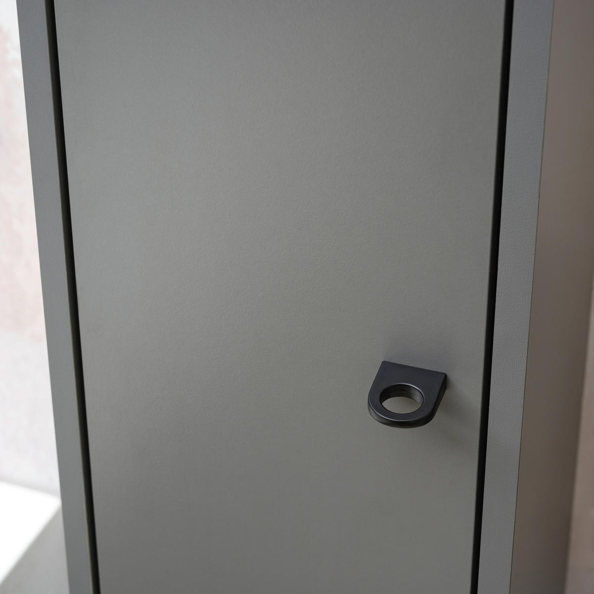 MIDISCHRANK 25/139,7/30 cm  - Anthrazit/Schwarz, KONVENTIONELL, Holzwerkstoff/Metall (25/139,7/30cm) - Stylife