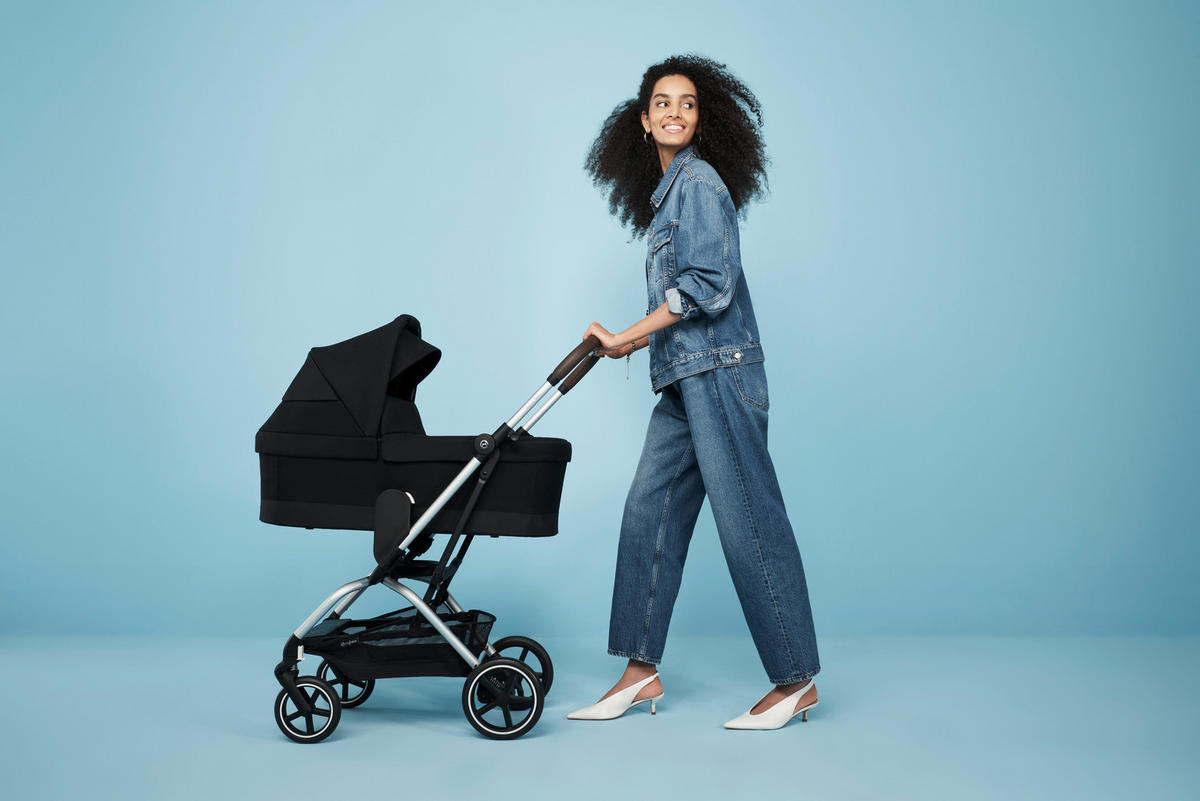 BUGGY Eezy S Twist+2  - Schwarz, Basics, Kunststoff/Textil (80.5/45/105cm) - cybex GOLD