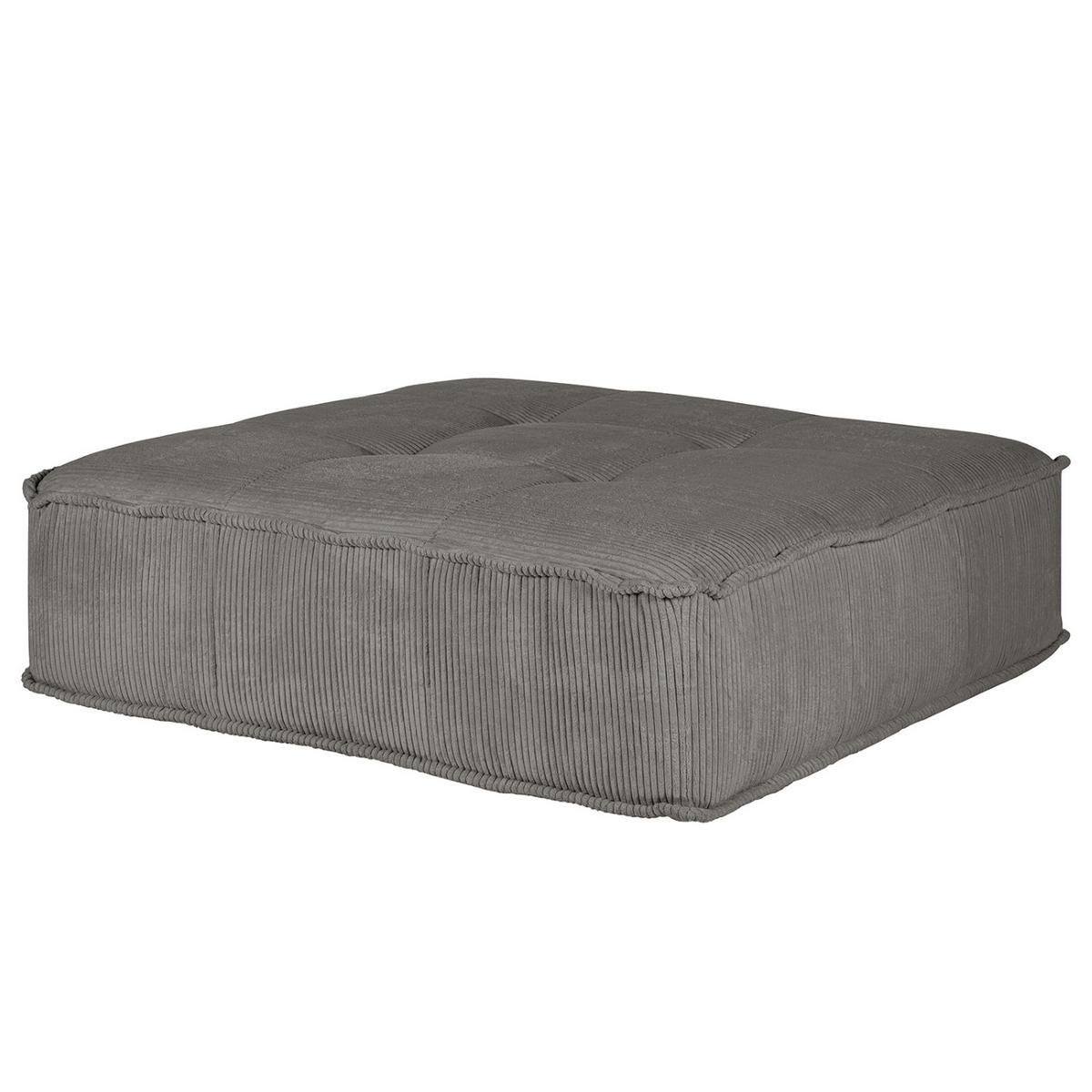 SITZKISSEN    - Weiss, Modern, Textil (128/40/128cm) - Trendmanufaktur