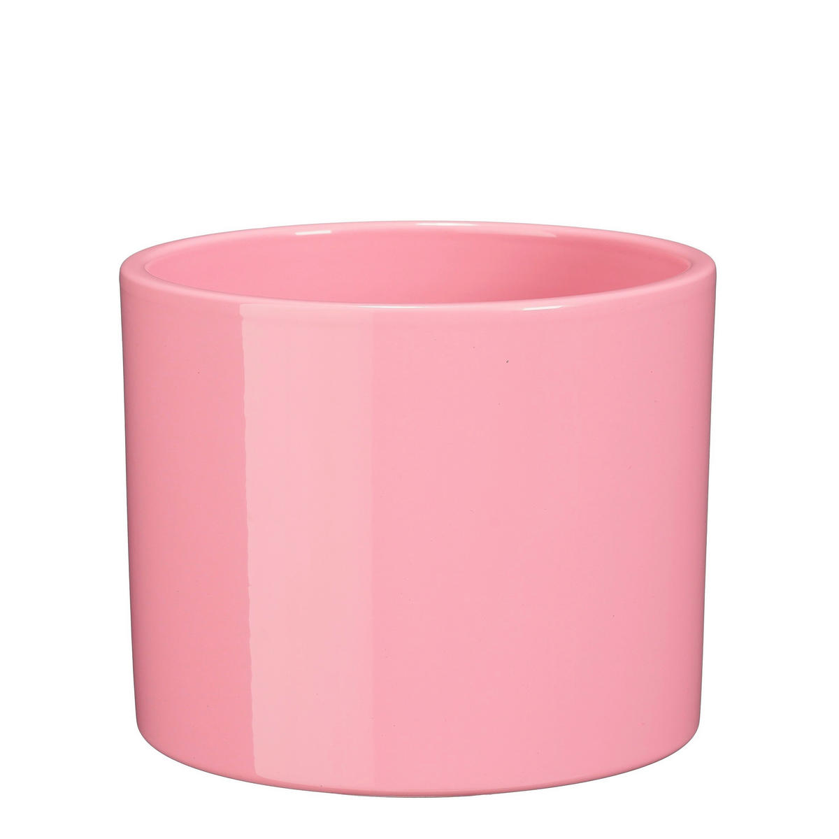 VIRÁGKASPÓ  - pink, Basics, kerámia (15/15/13cm)