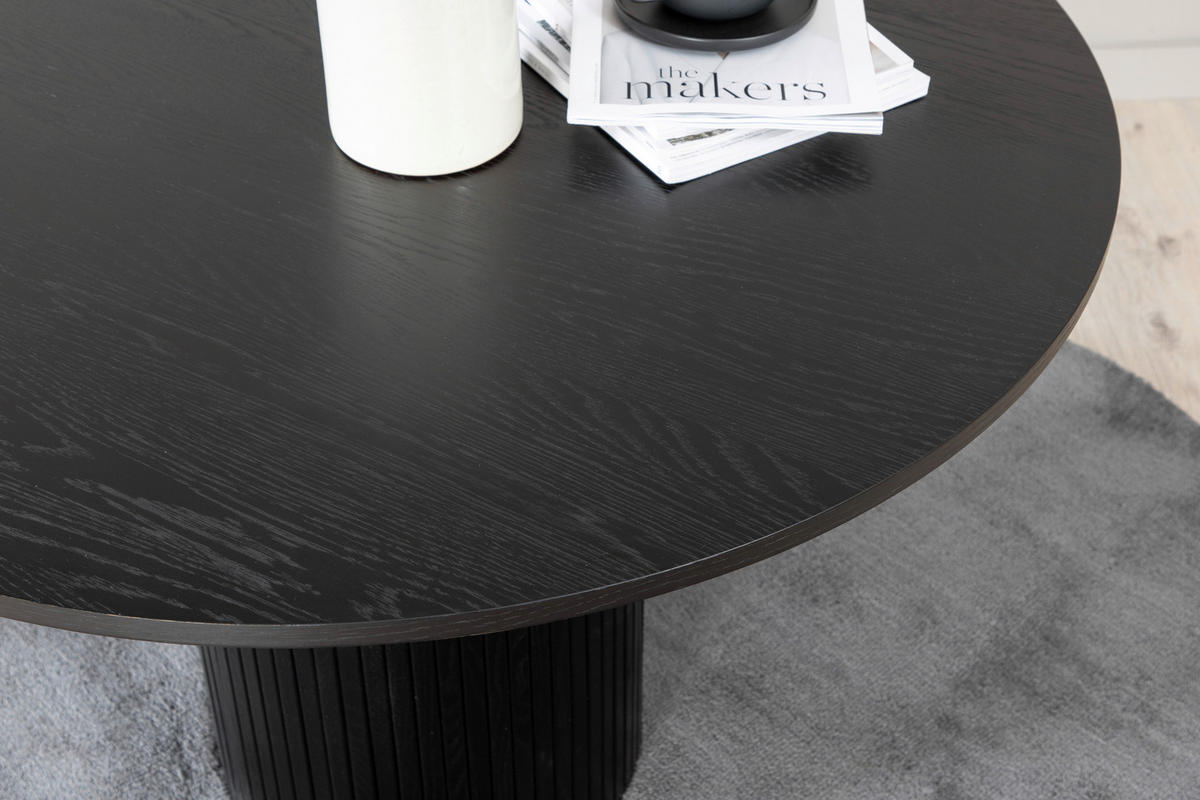 ESSTISCH in Holzwerkstoff 110/110/75 cm  - Schwarz, Design, Holzwerkstoff (110/110/75cm) - Livetastic
