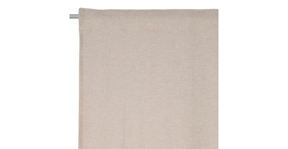 FERTIGVORHANG blickdicht  - Beige, Basics, Textil (135/245cm) - Esposa