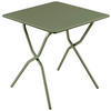GARTENKLAPPTISCH 70/64/73 cm Metall rechteckig  - Waldgrün, Basics, Metall (70/64/73cm) - Lafuma Mobilier