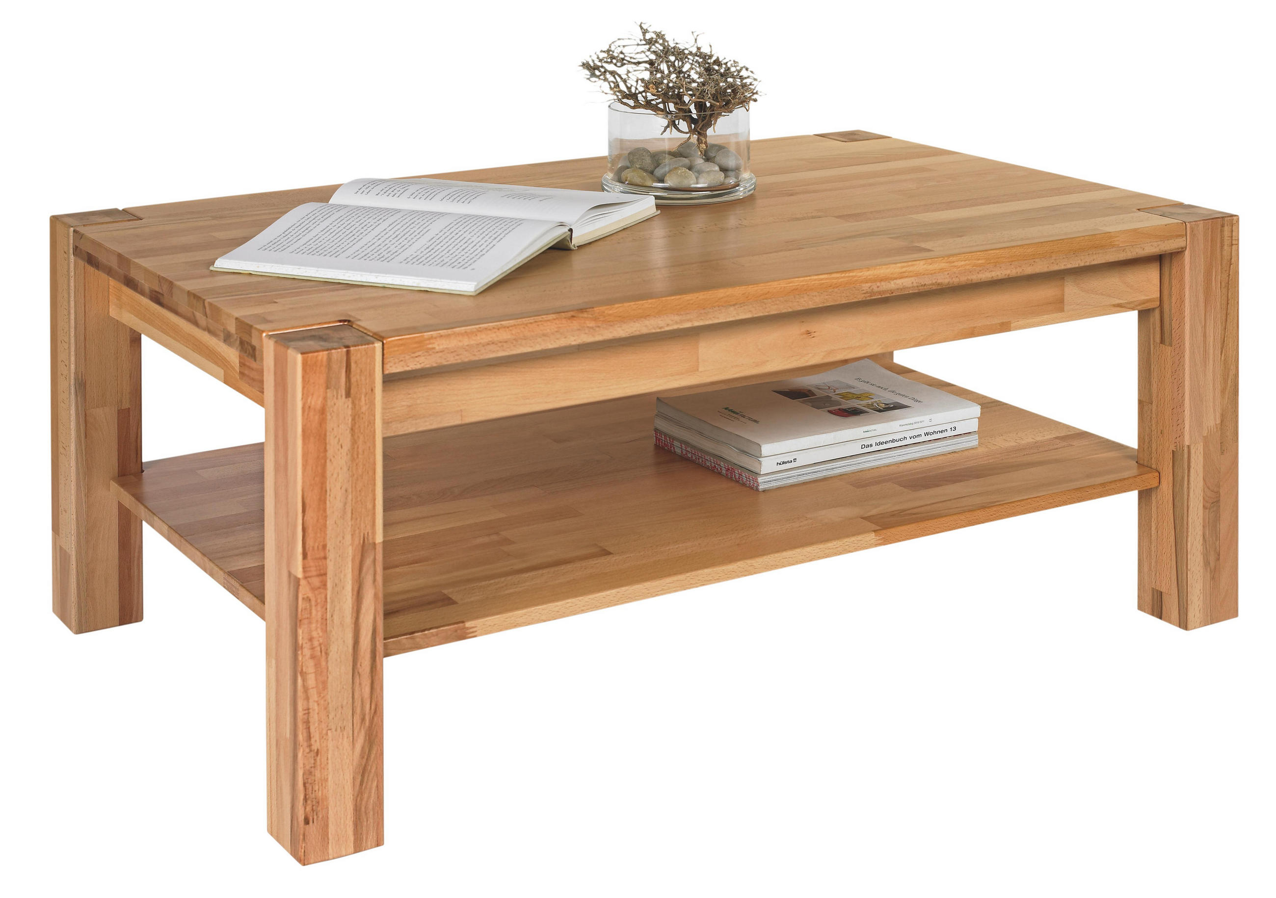 Couchtisch in Holz 110/70/45 cm