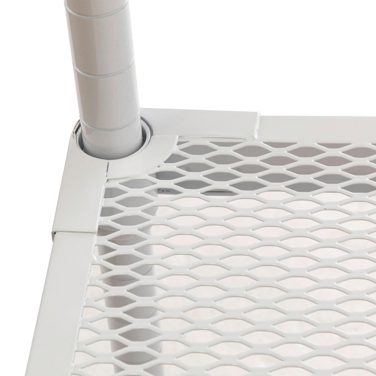 GARDEROBENSTÄNDER in Weiß 75/180/32 cm   - Weiß, Design, Metall (75/180/32cm) - MID.YOU