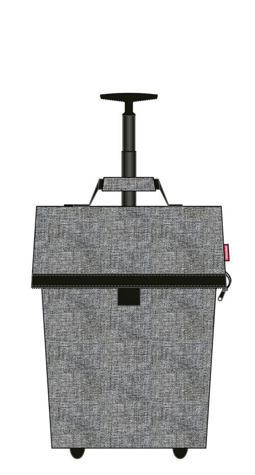 Cărucior Pentru Cumpărături - gri, Basics, plastic (43/53/21cm) - Reisenthel