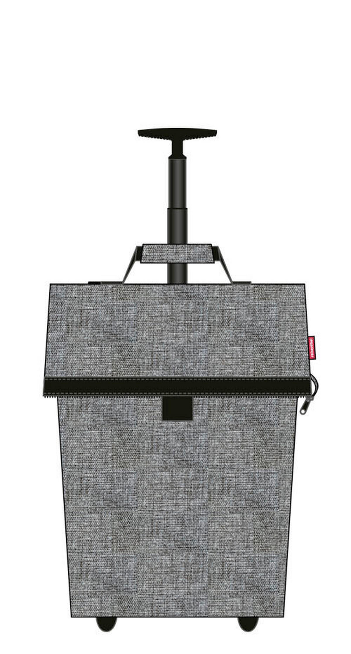 Cărucior Pentru Cumpărături - gri, Basics, plastic (43/53/21cm) - Reisenthel