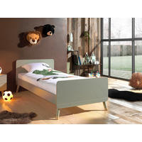 BETT 90/200 cm  in Olivgrün  - Olivgrün, KONVENTIONELL (90/200cm) - Vipack