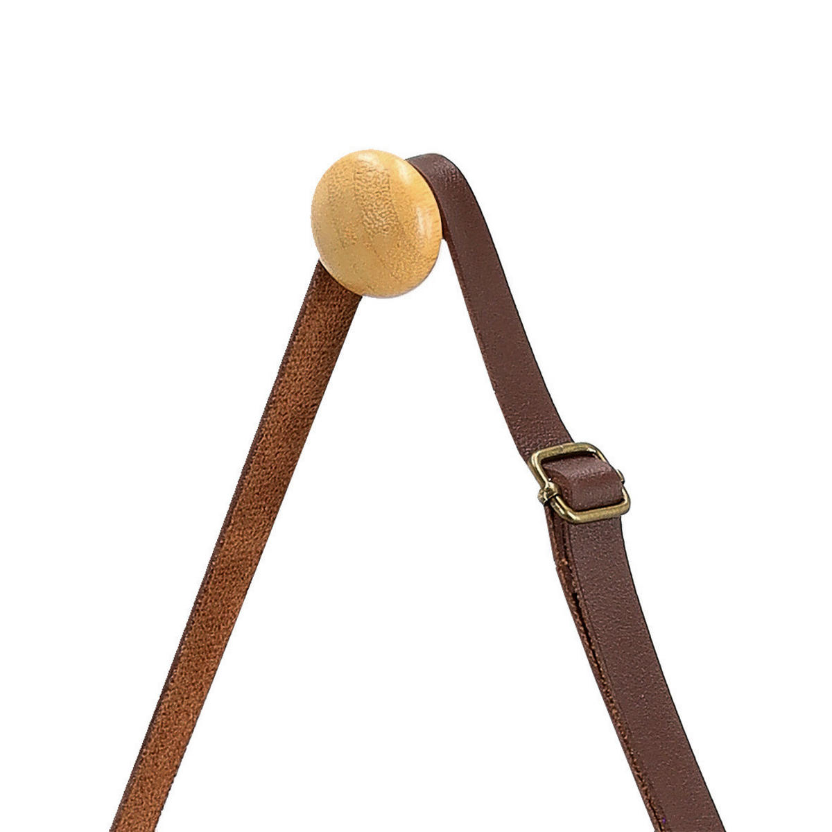 WANDSPIEGEL    in  - Naturfarben, Basics, Glas/Holz (38/38/1,5cm) - Zeller Present