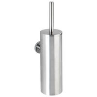 WC-BÜRSTENGARNITUR - Edelstahlfarben, Basics, Metall (9/40,5/13cm) - Wenko