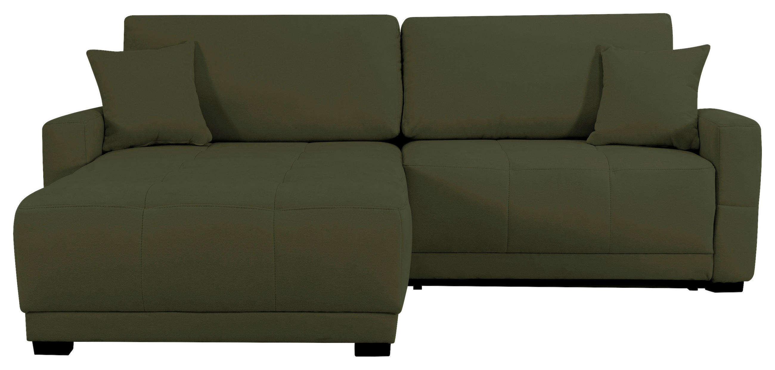 Mid.you Ecksofa Olivgrün 237x186 cm