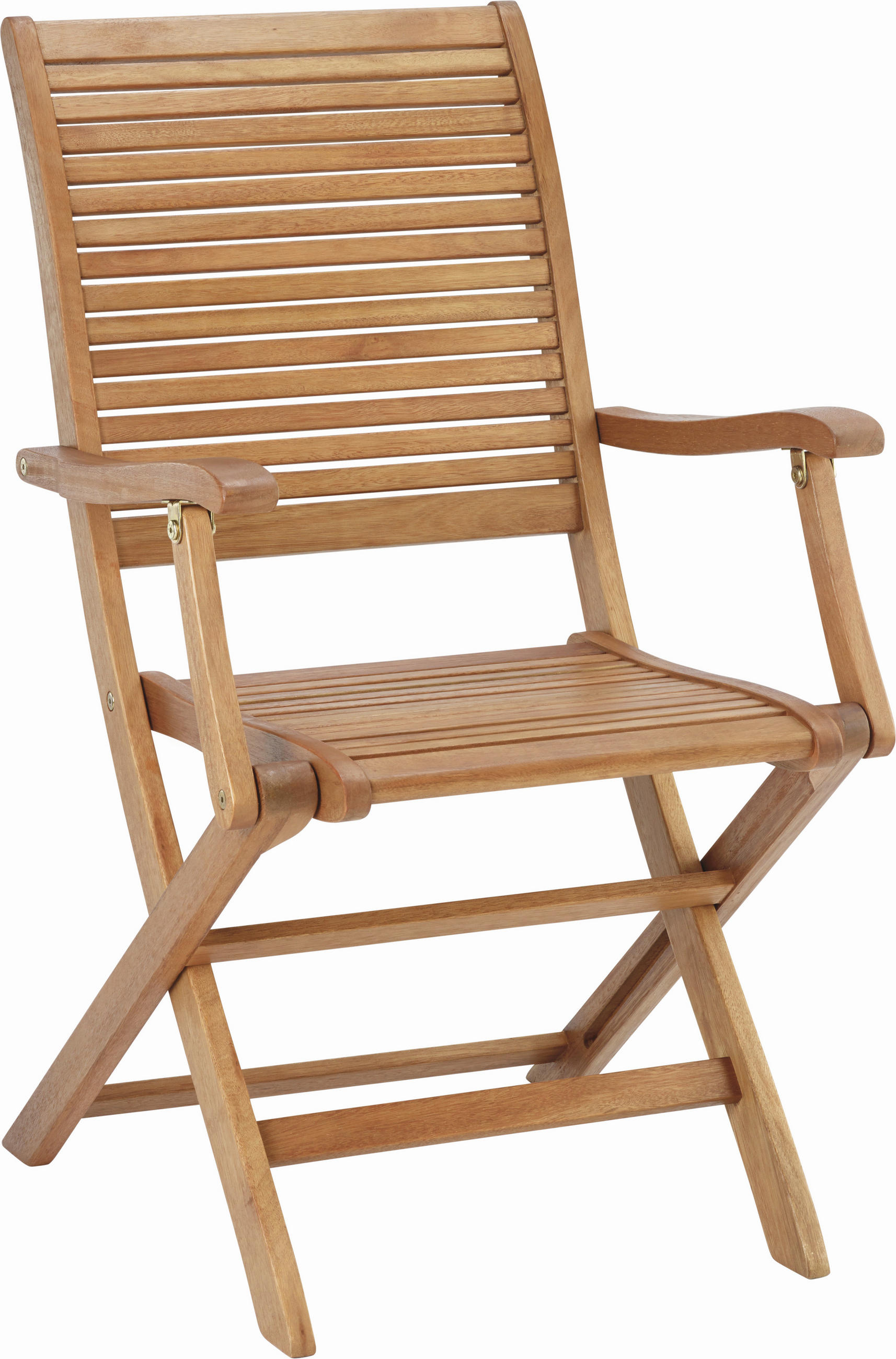 GARTENKLAPPSESSEL in Holz Braun - Braun, ROMANTIK / LANDHAUS, Holz (54,5/93/62,5cm) - Ambia Garden