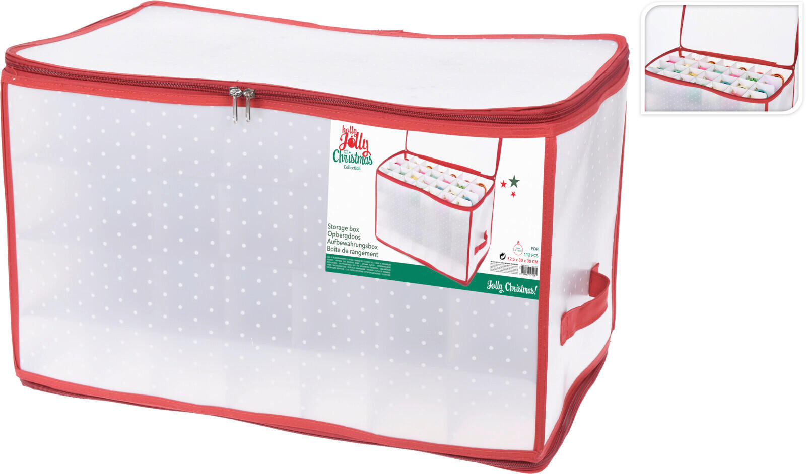 ÚLOŽNÝ BOX, plast - vícebarevná, Basics, plast (57/33/34cm)